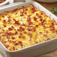 Cheesy Amish Breakfast Casserole Recipe
