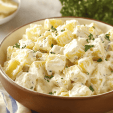 Cheesy Potato Salad Recipe