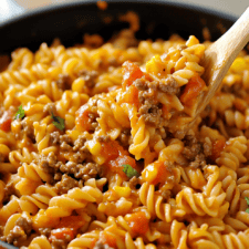 Cheesy Taco Pasta Recipe