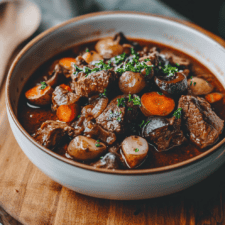 Classic Beef Bourguignon Recipe
