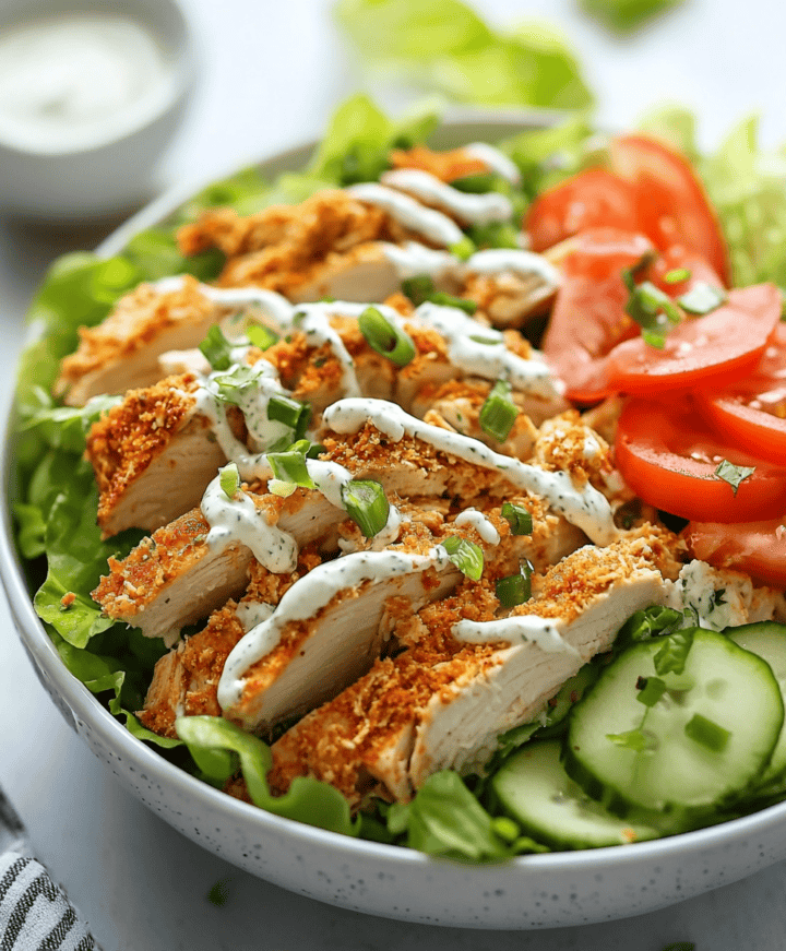 Easy Buffalo Chicken Salad Recipe