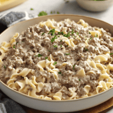 The Best Hamburger Stroganoff Recipe