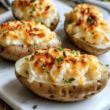 Twice Baked Potatoes Recipe