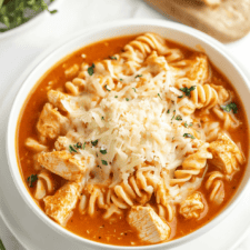 Crockpot Chicken Parmesan Soup Recipe