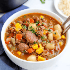 Hearty Crockpot Cowboy Stew Recipe