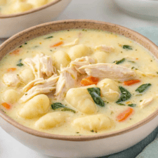 Creamy Chicken Gnocchi Soup Recipe