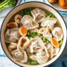 Homemade Wonton Soup Recipe