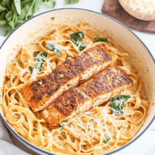 Creamy Cajun Salmon Pasta Recipe