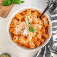 Creamy Tomato Rigatoni Pasta Recipe