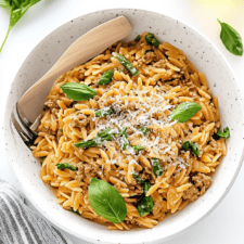 Quick Ground Turkey Orzo Recipe