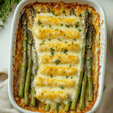 Cheesy Baked Asparagus Recipe