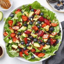 Spring Mix Salad With Balsamic Honey Dressing Recipe