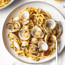 Summer Clam Linguine Seafood Pasta Recipe
